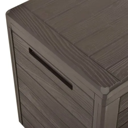Garden Storage Box Brown 116x44x55 cm | Crazy Sales