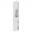 Bathroom Cabinet White 32x25.5x190 cm Chipboard