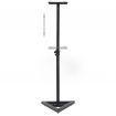 Studio Monitor Speaker Stands 2 pcs Black Steel