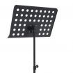 Music Book Stand Black Steel