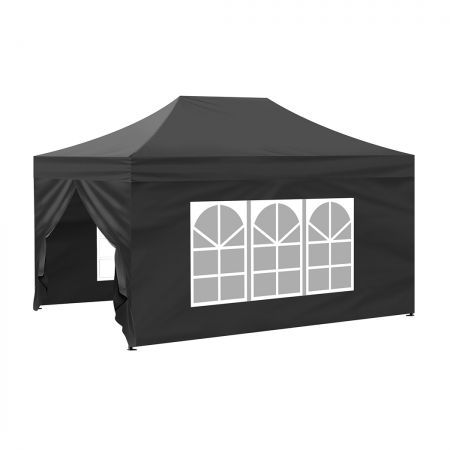 Mountview 3x4.5M Gazebo Pop Up Tent Marquee Party Wedding Camping ...