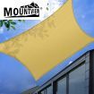 Sun Shade Sail Cloth Canopy Sand 180