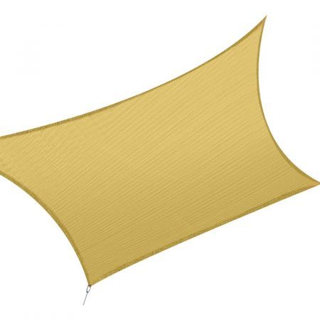 Mountview Sun Shade Sail Cloth Canopy Outdoor Awning Rectangle Sand 5x3M
