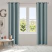 DreamZ Blockout Curtain Blackout Curtains Eyelet Room 102x160cm Mineral Green