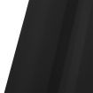 2x Blockout Curtains Panels 3 Layers Eyelet Room Darkening 240x230cm Black