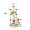 PaWz 2.1M Cat Scratching Post Tree Gym House Condo Furniture Scratcher Tower