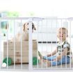 Baby Kids Pet Safety Security Gate Stair Barrier Doors Extension Panels 30cm WH