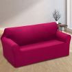 Easy Fit Stretch Couch Sofa Slipcovers Protectors Covers 2 Seater Burgundy