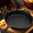 30cm Cast Iron Skillet / Fry Pan 12 Inch Pre Seasoned Oven Safe Cooktop & BBQ