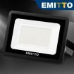 Emitto LED Flood Light 100W Outdoor Floodlights Lamp 220V-240V Cool White