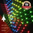 Stockholm Christmas Lights 160 LEDs Fairy String Star Net Outdoor Garden Xmas Decor 2 x 2M