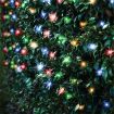 Stockholm Christmas Lights 150 LEDs Solar String Net Multi Color Outdoor Garden 2.5x1.3M