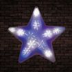 Stockholm Christmas Lights 45 LEDs Star Flasing Blue White Xmas Outdoor Garden Decor 50CM