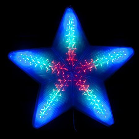 Stockholm Christmas Lights 45 LEDs Star Flashing Fairy Party Outdoor Xmas Decoration 50CM