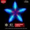 Stockholm Christmas Lights 45 LEDs Star Flashing Fairy Party Outdoor Xmas Decoration 50CM