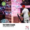 Stockholm Christmas String Lights 1000 LEDs Cool White Flashing Outdoor Garden Xmas 69.9M