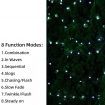 Stockholm Christmas String Lights 1000 LEDs Cool White Flashing Outdoor Garden Xmas 69.9M