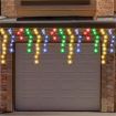 Stockholm Christmas String Lights 960 LEDs Snowing Curtain Icicle Outdoor Garden Decor 23M