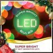 Stockholm Christmas String Lights 960 LEDs Snowing Curtain Icicle Outdoor Garden Decor 23M