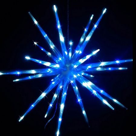 Stockholm Christmas Lights 80 LEDs Meteor Star Fairy Outdoor Garden Xmas Decoration 60CM