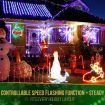 Stockholm Christmas Lights 80 LEDs Meteor Star Fairy Outdoor Garden Xmas Decoration 60CM