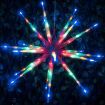 Stockholm Christmas Lights 80 LEDs Meteor Star Fairy Outdoor Garden Xmas Decoration 60CM