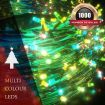 Stockholm Christmas String Lights 1000 LEDs Solar Fairy Outdoor Garden Xmas Decoration 69M