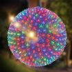 Stockholm Christmas Lights 500 LEDs Petal Ball Multi-Colour Xmas Party Outdoor Garden 32CM