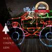 Stockholm Christmas Lights LED Rope 4Wd Reindeer Motif Outdoor Garden Xmas Decoration 155CM