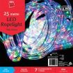 Stockholm Christmas Lights LED Ropelights Multi Color Flashing Outdoor Garden Xmas 25M