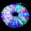 Stockholm Christmas Lights LED Ropelights Multi Color Flashing Outdoor Garden Xmas 25M