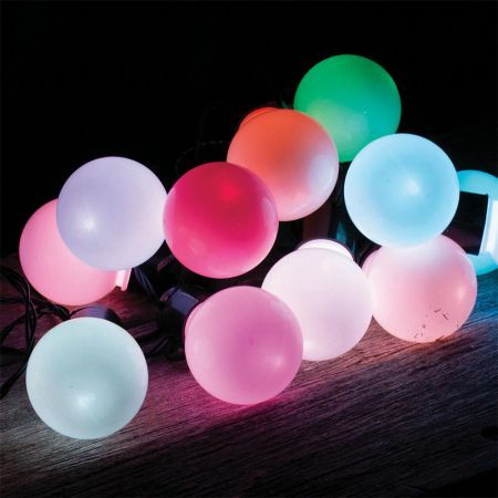 Stockholm Christmas String Lights 40 LEDs Party Globe Bulbs Xmas Outdoor Garden Decoration