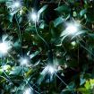 Stockholm Christmas Lights 300 LEDs Solar String Net Cool White Outdoor Garden Xmas 5x1.3M