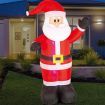 Stockholm Christmas Lights 2.4M LED Inflatable Santa Claus Xmas Outdoor Garden Decoration