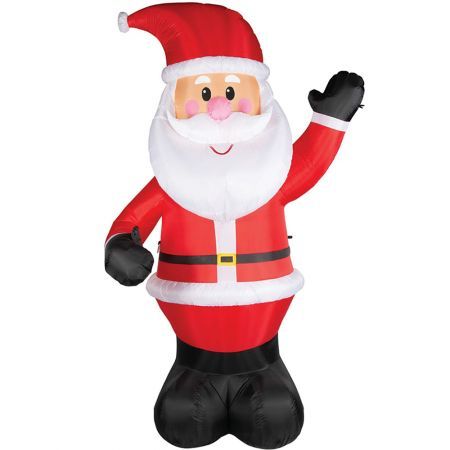 Stockholm Christmas Lights 3M LED Giant Inflatable Santa Claus Outdoor Garden Xmas Decoration