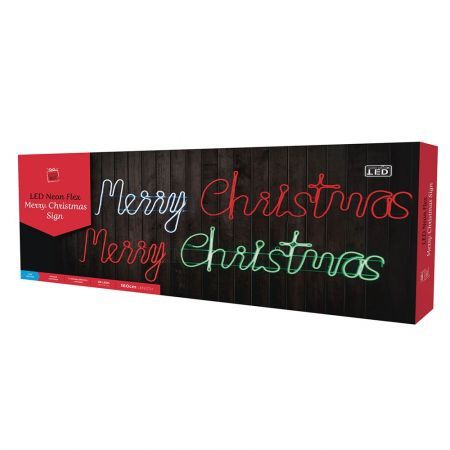 Stockholm Christmas Lights LED MERRY CHRISTMAS Sign Xmas Motif Home Garden Decor 160x29CM