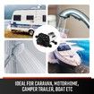 DC 12V 14.5L/min self-priming Water Pressure Diaphragm Pump Caravan Trailer Boat.