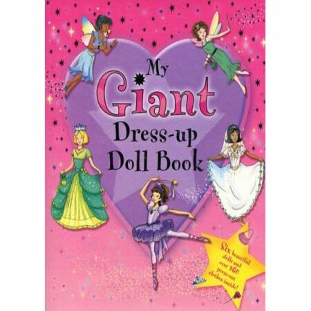 my giant dress up doll book