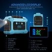 Portable Generator Power Station Solar Lithium Battery 84300mAh