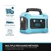 Portable Generator Power Station Solar Lithium Battery 84300mAh