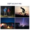 Rechargeable Led Flashlight Waterproof Zoomable Bright Flashlight for Outdoor