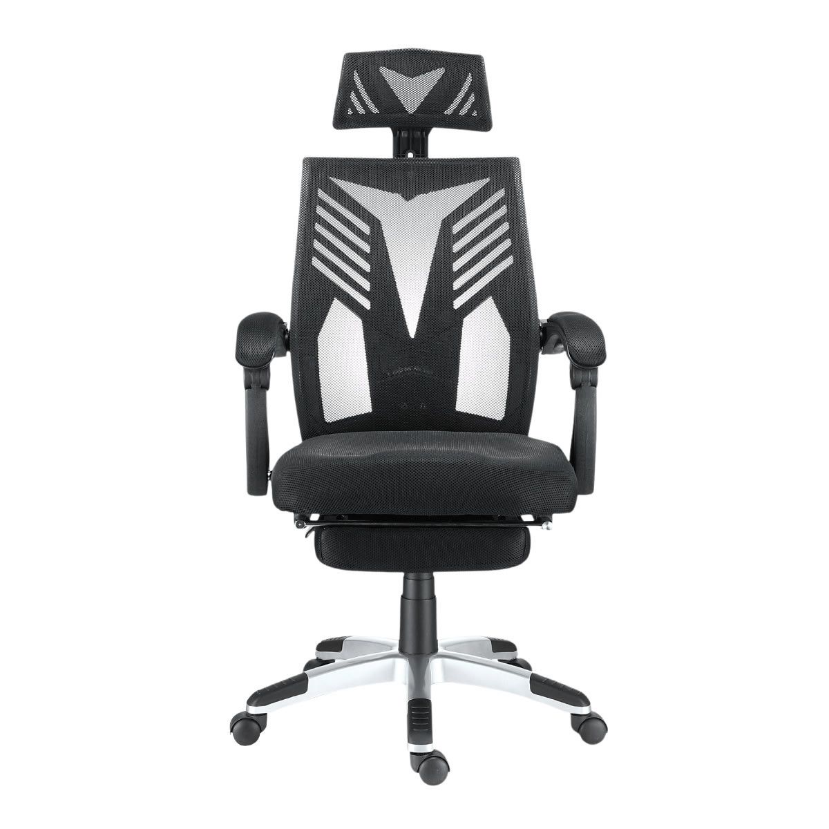 Executive High Back Mesh Office Computer Chair with Retractable