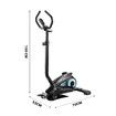 Genki YB-E2 Pro Cross Trainer Home Gym Equipment Elliptical Trainer Machine with Magnetic Resistance