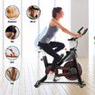 Genki YB-LS01 Exercise Bike Indoor Spin Bike Stationary Bike Home Gym Bike with LCD Monitor