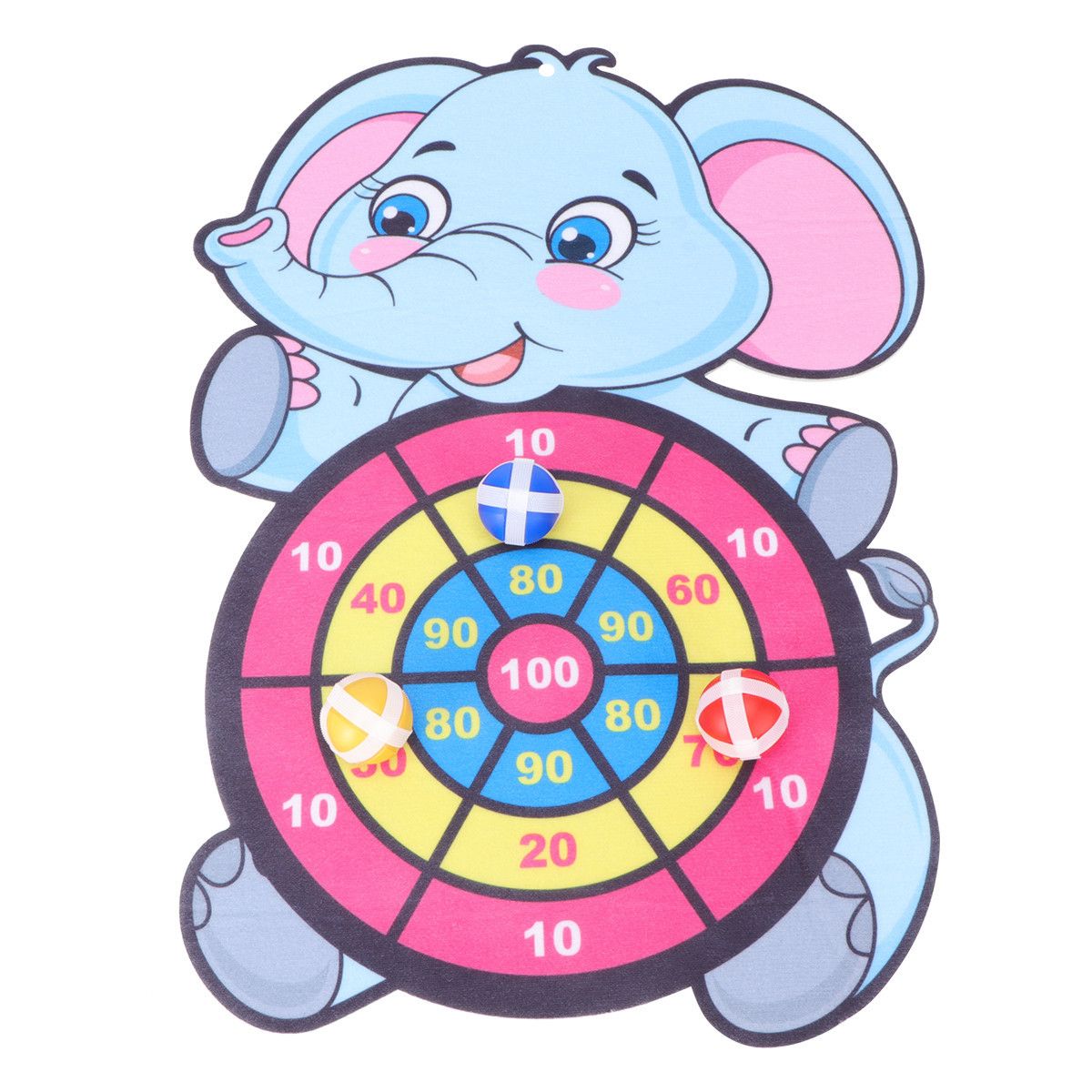 Children Cartoon Animal Dart Board Cute Elephant Target Dart Accuracy