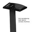32"-65" Mobile TV Floor Stand Freestanding Television Bracket Swivel TV Mount w/ Shelf
