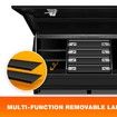 Truck Ute Tool Boxes Steel Large Storage Toolbox Tool Drawers Shelves Black