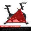 Genki Stationary Spin Bike Home Training Workout Equipment 13kg Flywheel Belt Driven