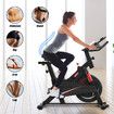 Genki Stationary Spin Bike Home Training Workout Equipment 13kg Flywheel Belt Driven