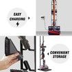 Freestanding Dyson Cordless Vacuum Cleaner Metal Stand Rack Hook V6 V7 V8 V10 V11 V12 V15 Black